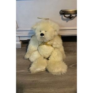 Annette Funicello Collectible Angel Bear | Color: Cream/Gold